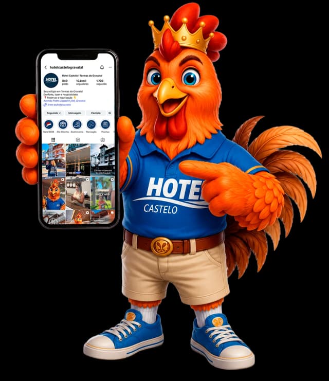 Hotel Castelo no Instagram